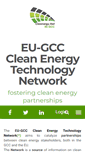 Mobile Screenshot of eugcc-cleanergy.net