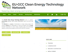 Tablet Screenshot of eugcc-cleanergy.net